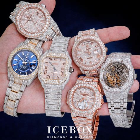 ap diamond watch icebox|iced out ap diamond.